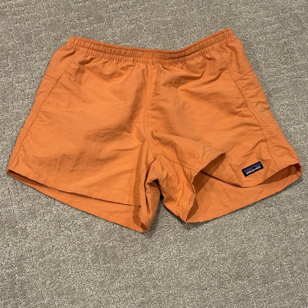 Patagonia Orange Baggies Shorts - S